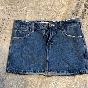 Hollister Classic Blue Mini Skirt
